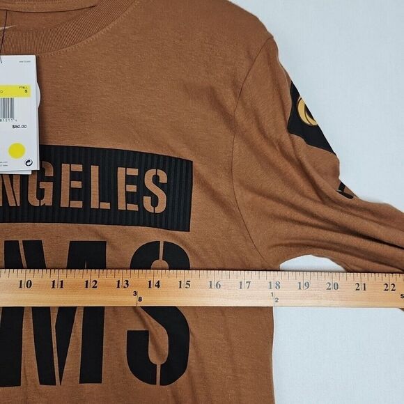 Nike Los Angeles Rams 2023 Salute To Service Long Sleeve Shirt‎ Men's Size Small - Picture 7 of 9